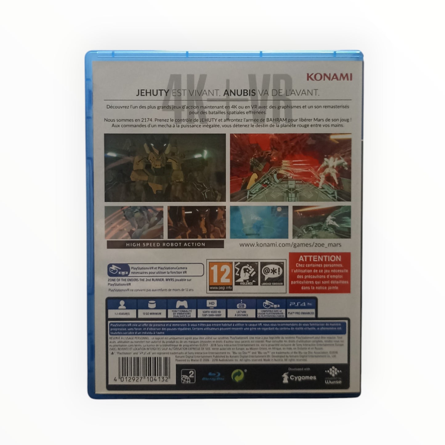 Zone of the Enders: The 2nd Runner – M∀RS – PlayStation 4 (PS4) – Complet