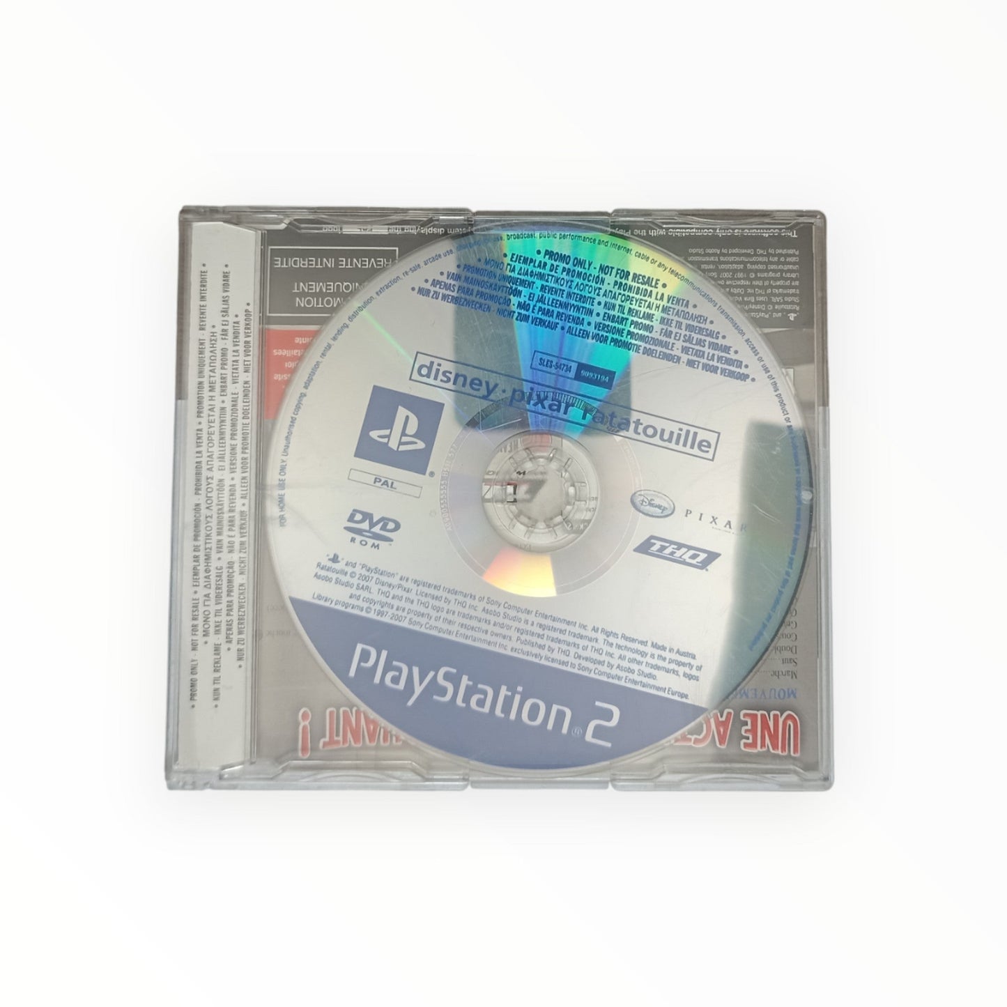 ratatouille (playstation 2) Demo (très rare)