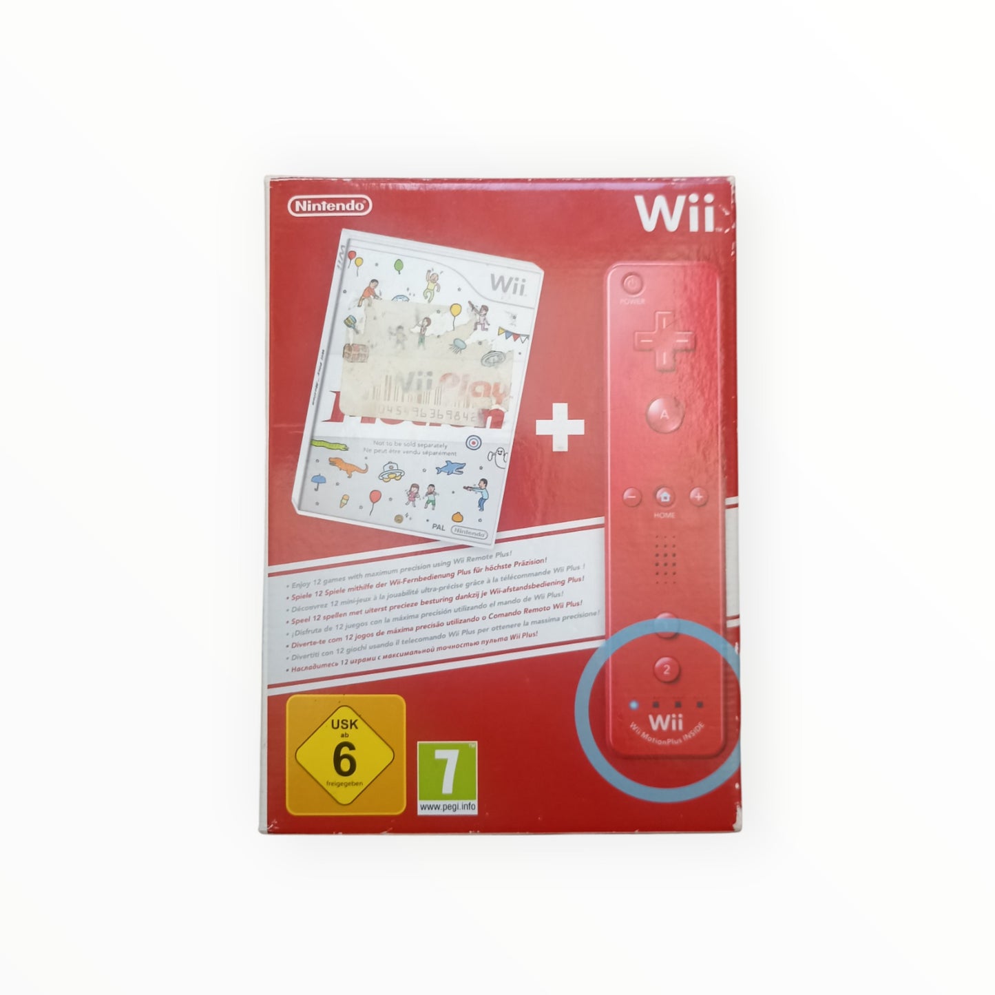 Wii Play + Wiimote rouge WII