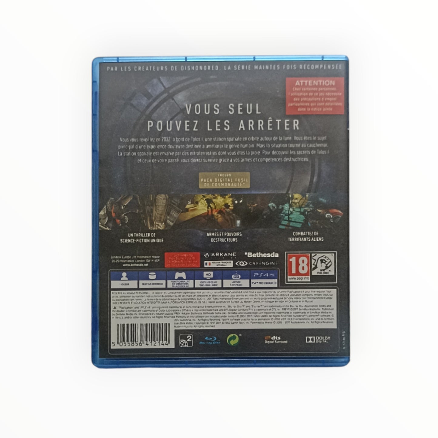 Prey Playstation 4 (PS4)