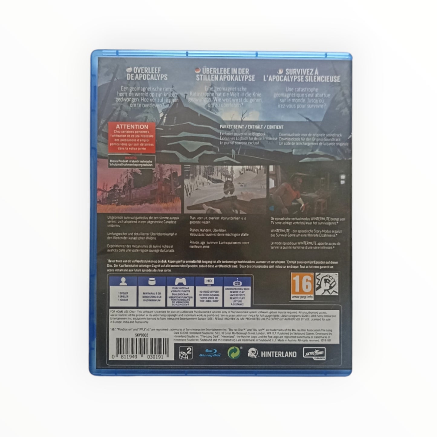 The Long Dark Playstation 4 (PS4)