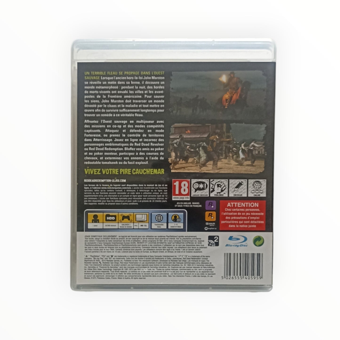 Red Dead Redemption: Undead Nightmare Playstation 3 (PS3)