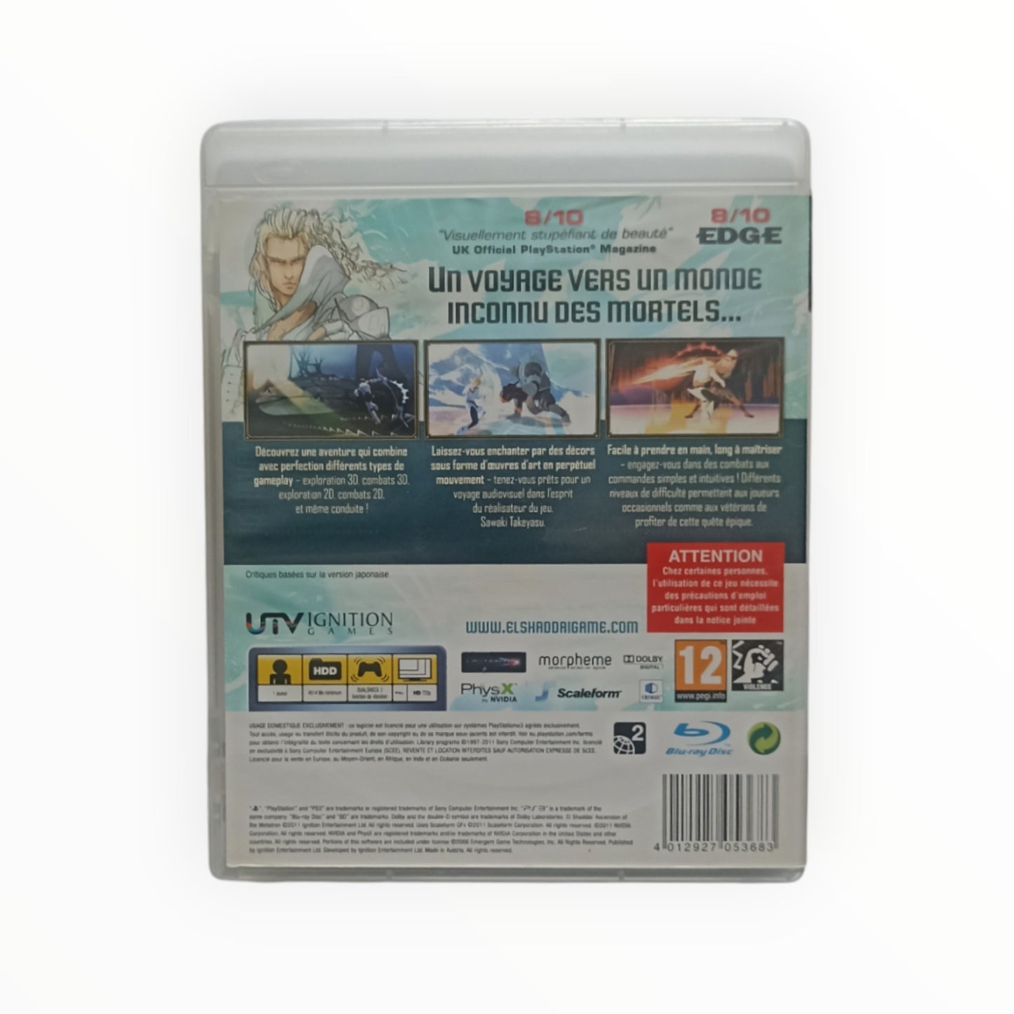 El Shaddai: Ascension of the Metatron Playstation 3 (PS3)