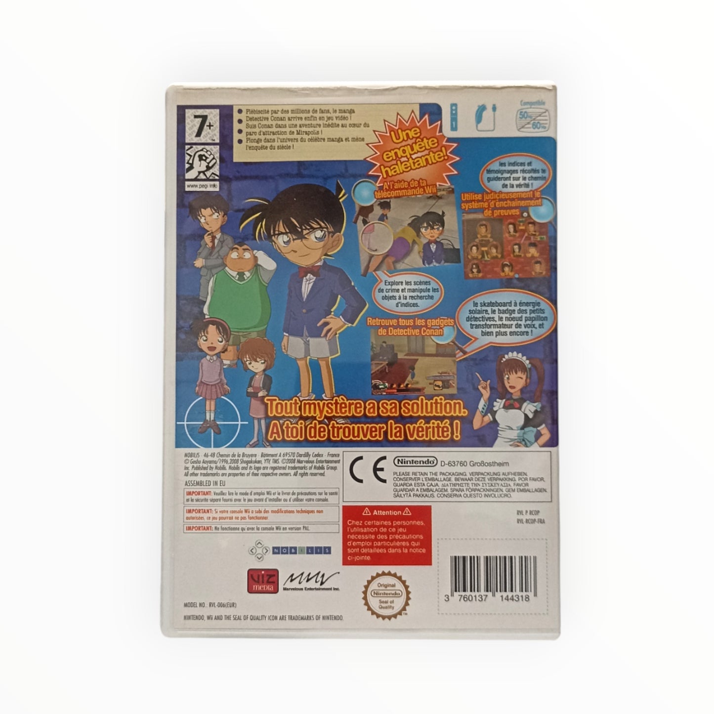 Détective Conan : Enquête à Mirapolis WII