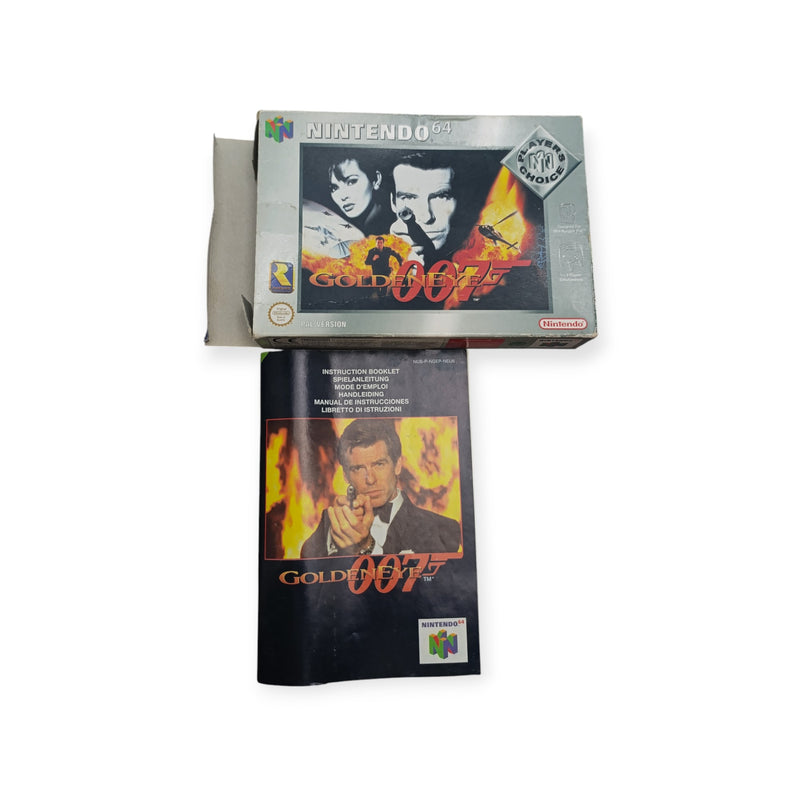 Boite + Notice Nintendo 64 : 007 GoldenEye