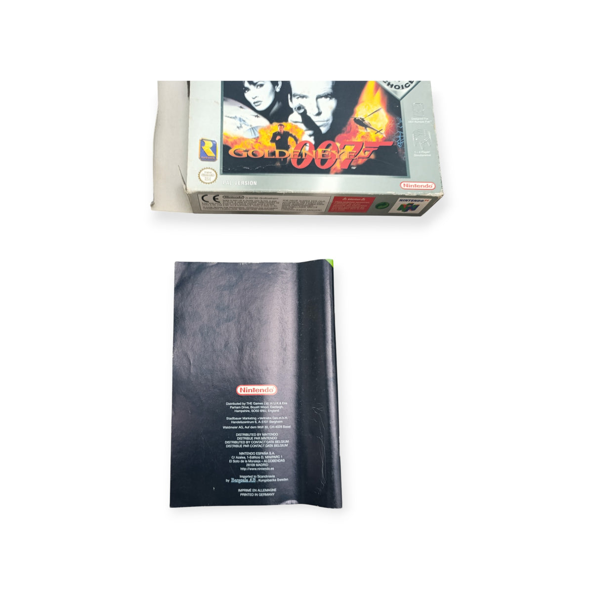 Boite + Notice Nintendo 64 : 007 GoldenEye
