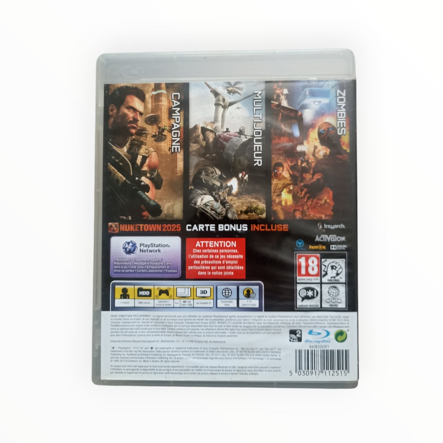 Call of duty : Black ops 2 (PS3)