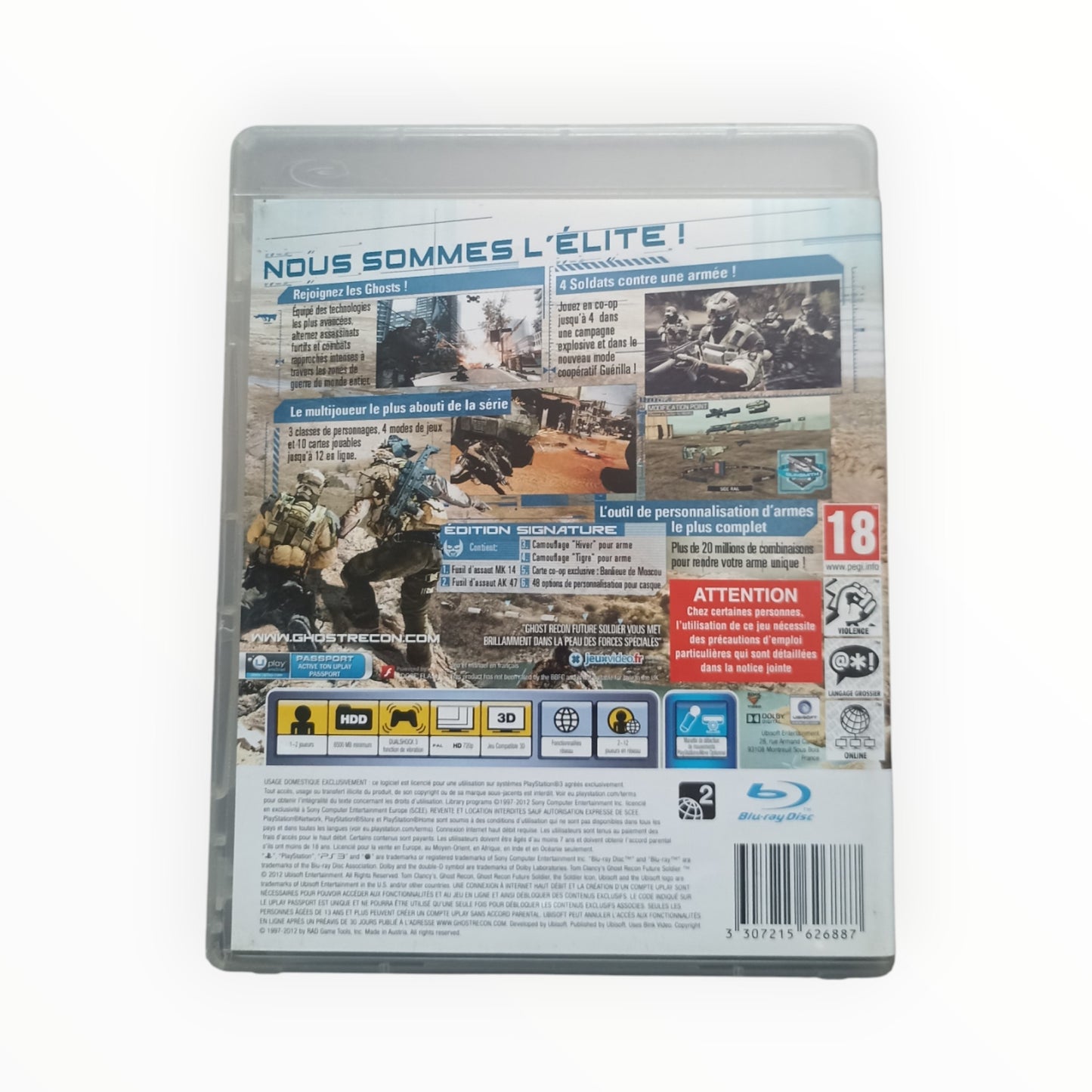 ghost recon future Playstation 3 (PS3)