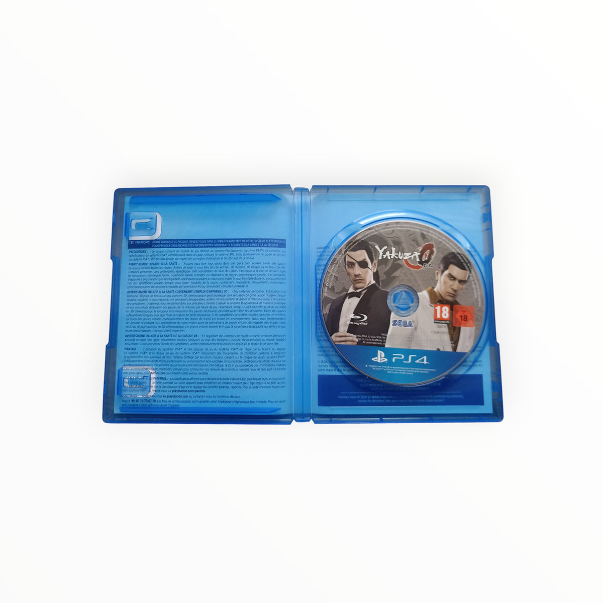 Yakuza 0 Playstation 4 (PS4)