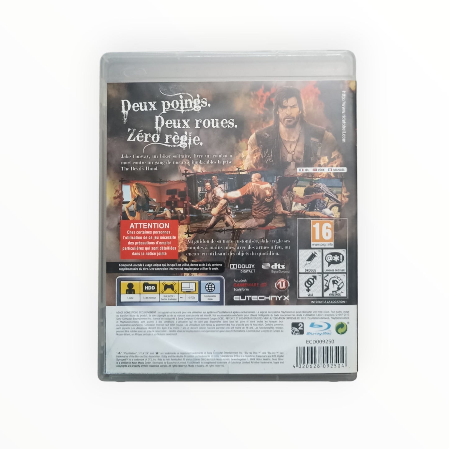 ride to hell Playstation 3 (PS3)