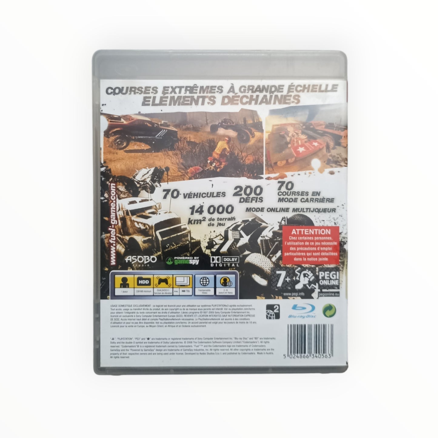 Fuel Playstation 3 (PS3)
