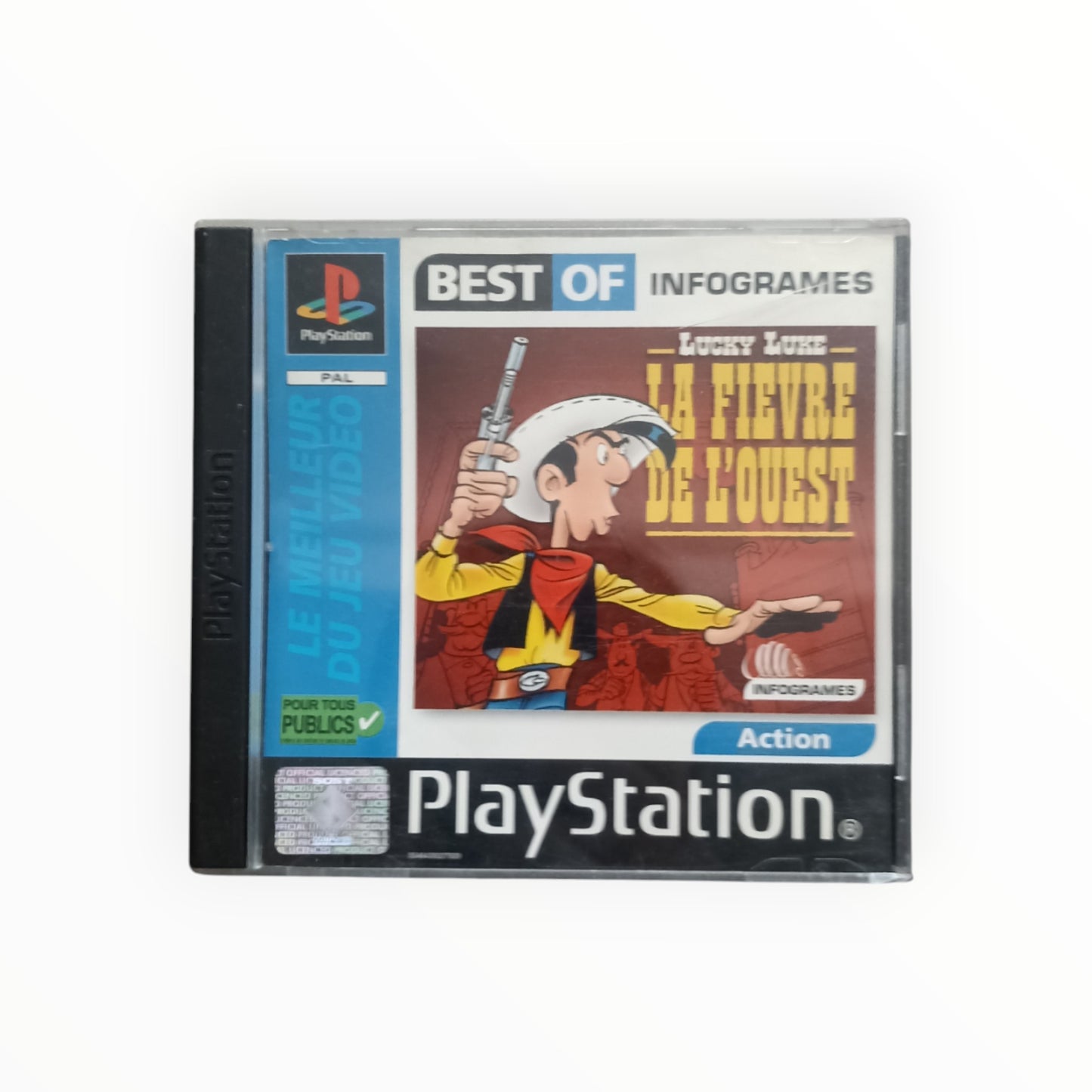 Lucky Luke – La Fièvre de l’Ouest (Infogrames) Playstation 1 (PS1)