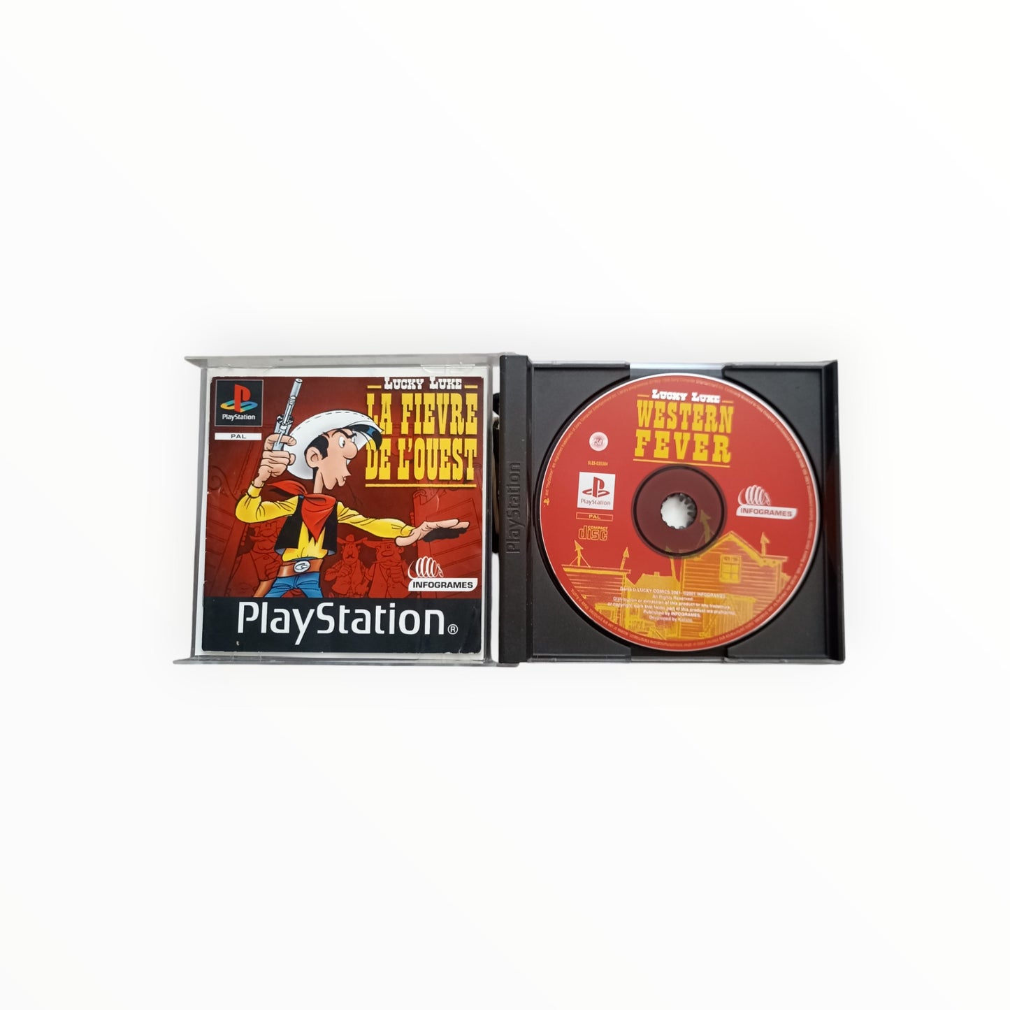 Lucky Luke – La Fièvre de l’Ouest (Infogrames) Playstation 1 (PS1)