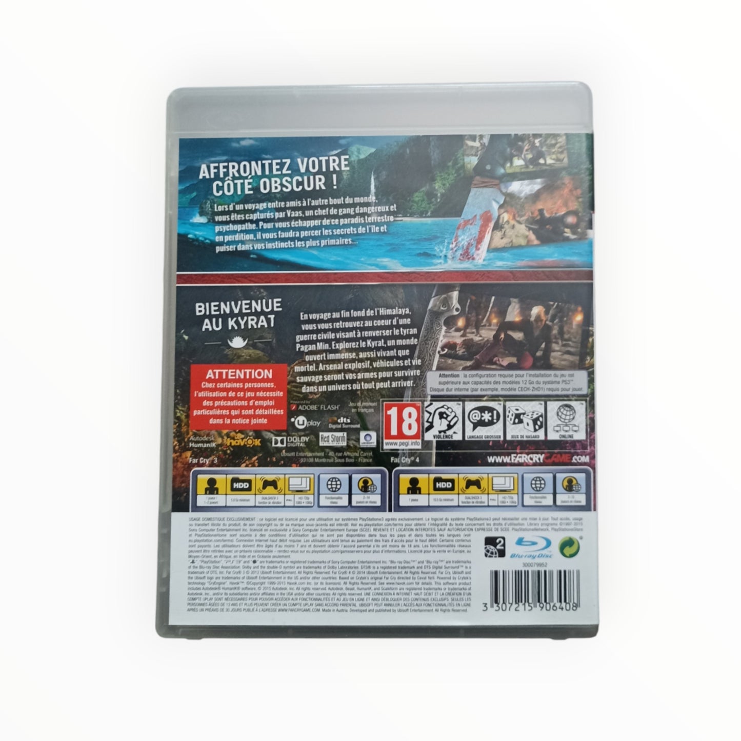 Far Cry 3 + Far Cry 4 (Double Pack) Playstation 3 (PS3)