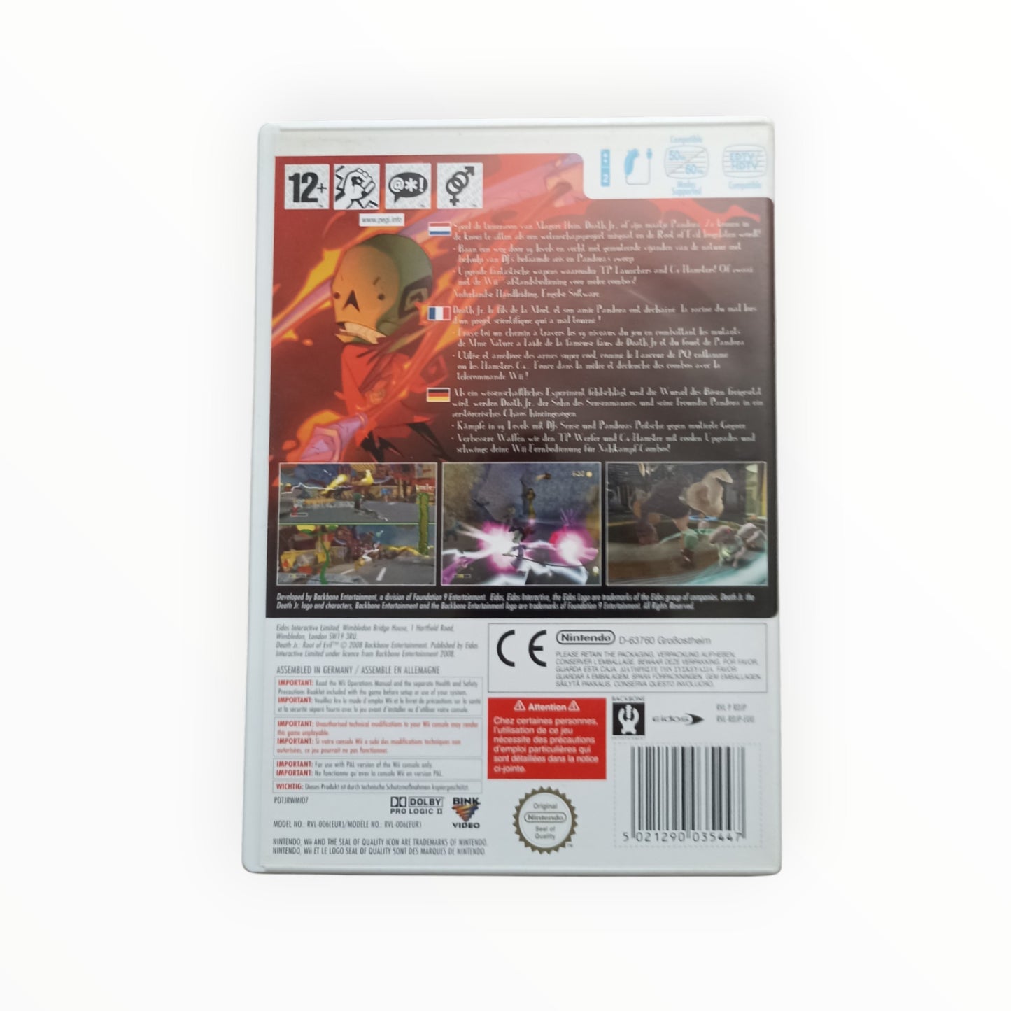 Death Jr : Root of Evil WII