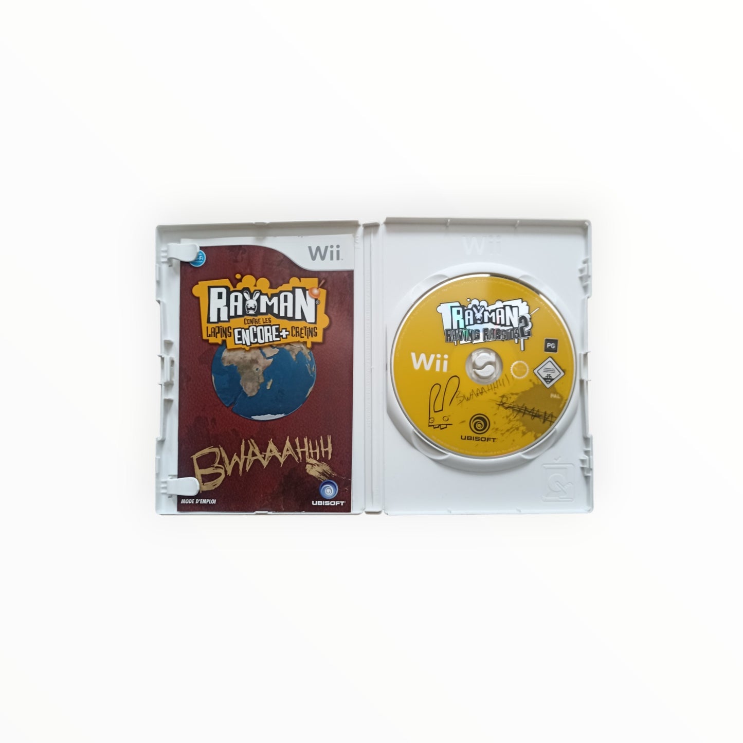 Rayman contre les Lapins Encore + Crétins WII