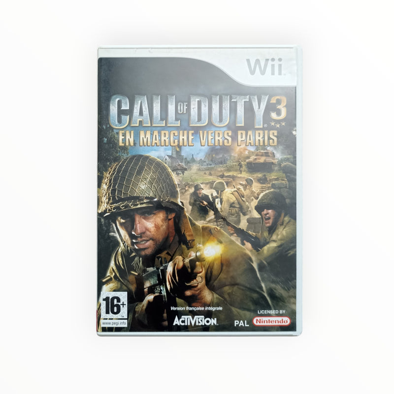 Call of Duty 3 : En Marche vers Paris WII