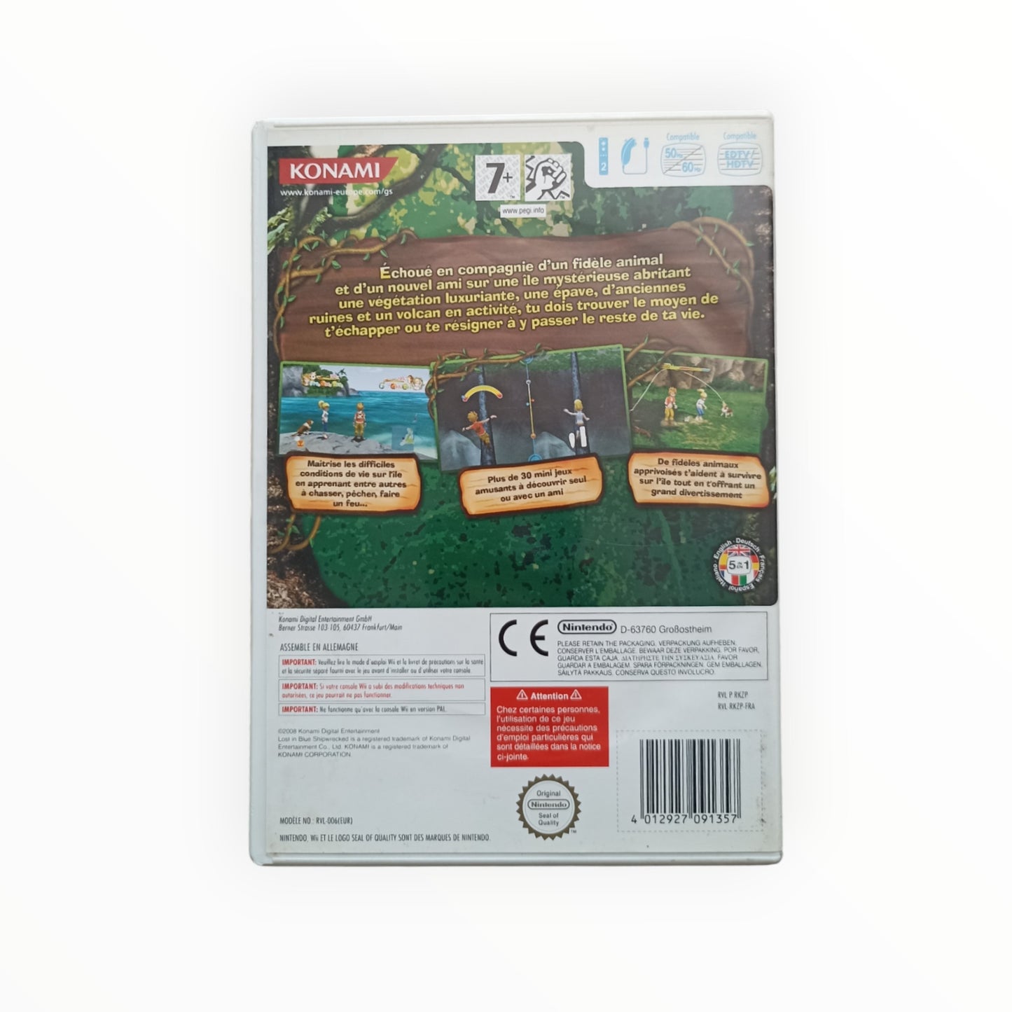 Lost in Blue : Shipwrecked WII