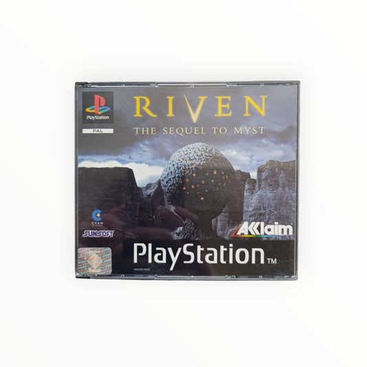 RIVEN THE SEQUEL TO MYST playstation 1 (PS1)