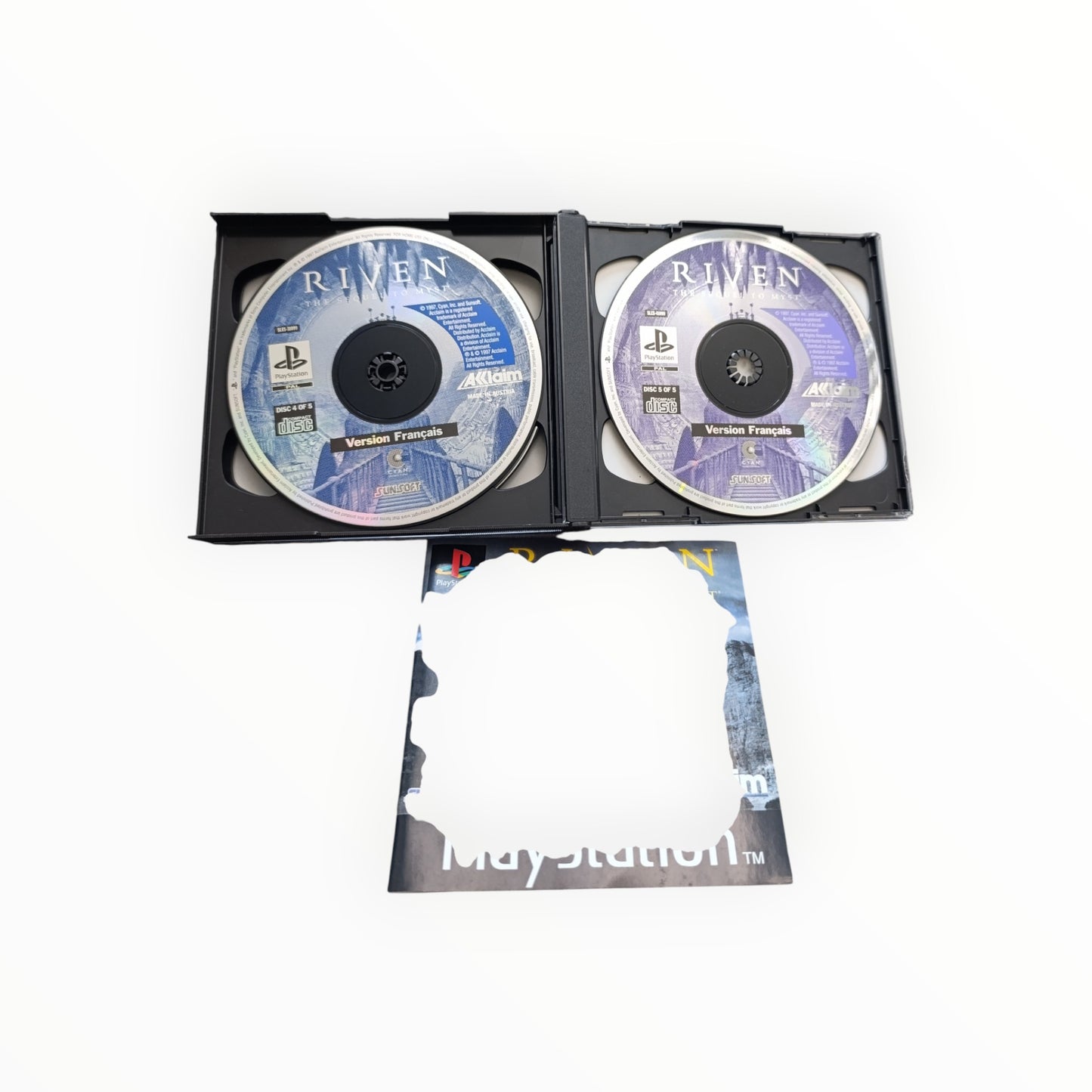 RIVEN THE SEQUEL TO MYST playstation 1 (PS1)