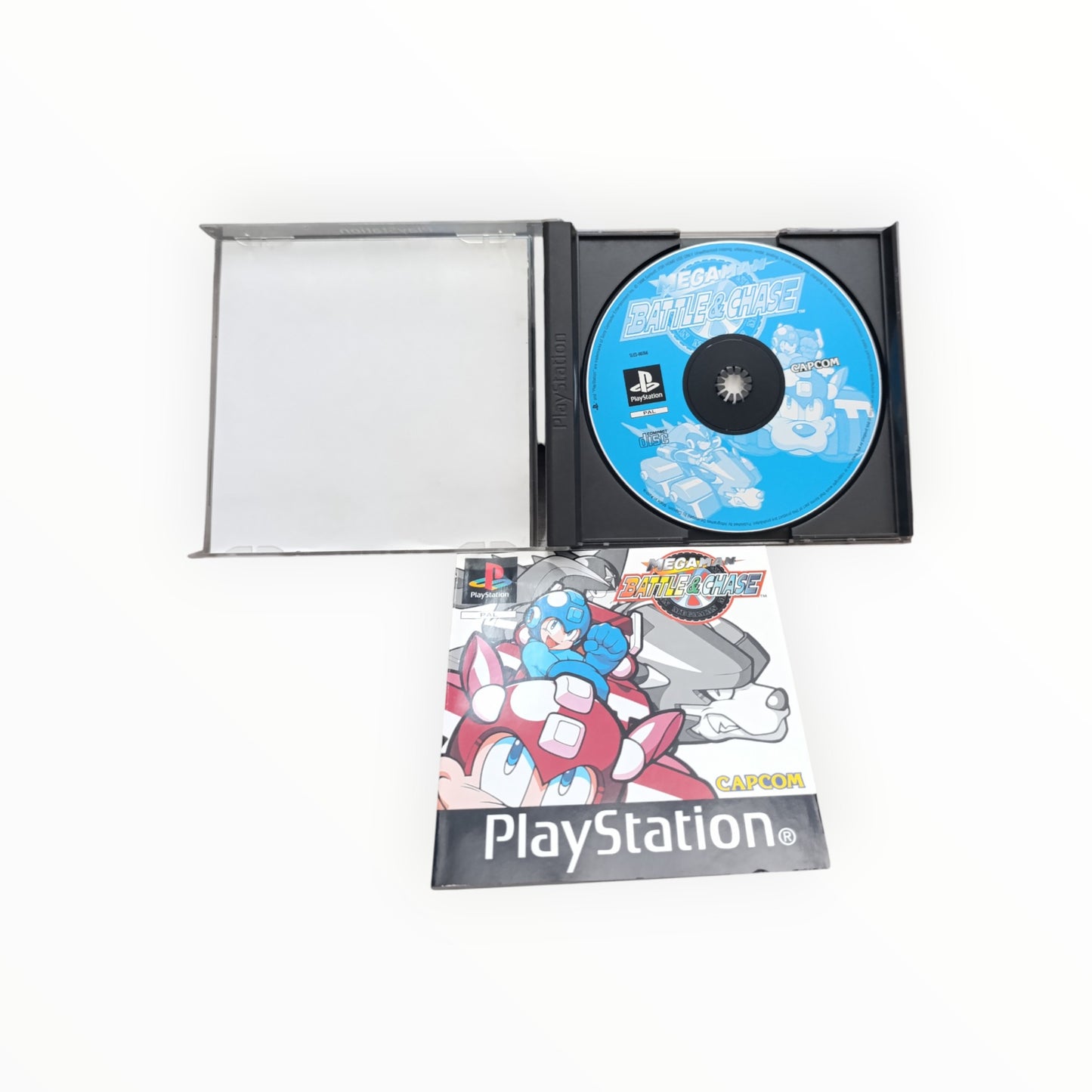 MEGAMAN BATTLE & CHASE Playstation 1 (PS1)