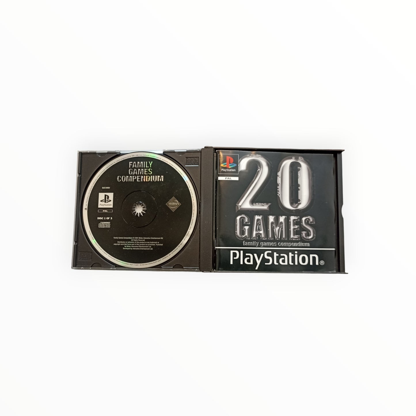 FAMILY GAMES COMPENDIUM playstation 1 (PS1)