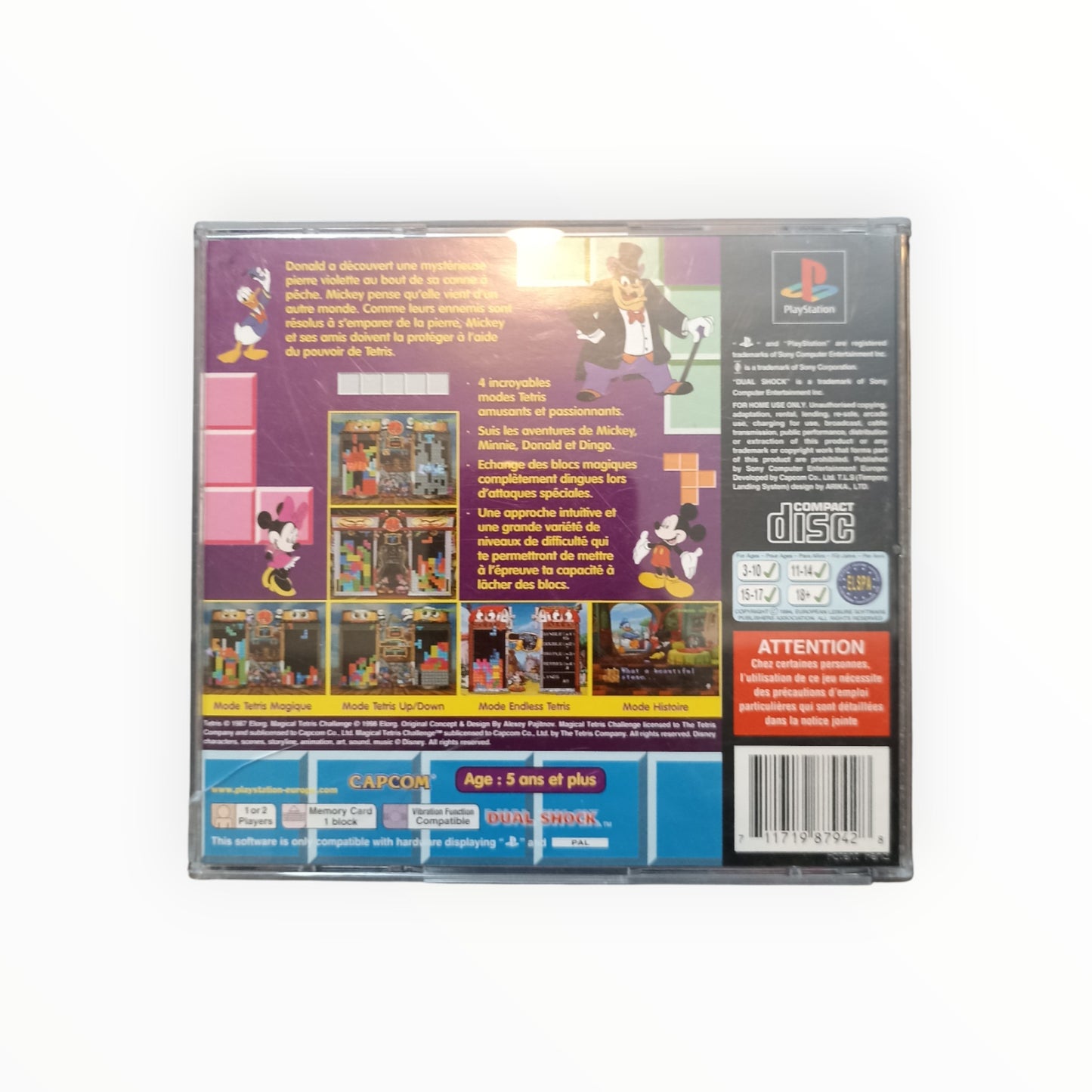 DEFI AU TETRIS MAGIQUE playstation 1 (PS1)