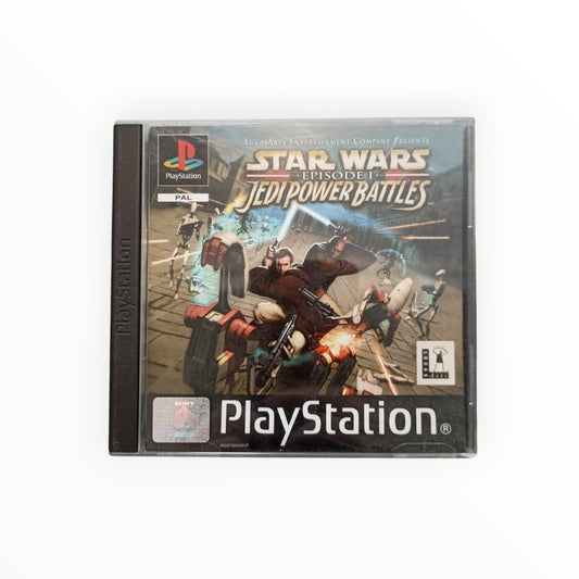 STAR WARS EPISODE 1 JEDI POWER BATTLES playstation 1 (PS1)