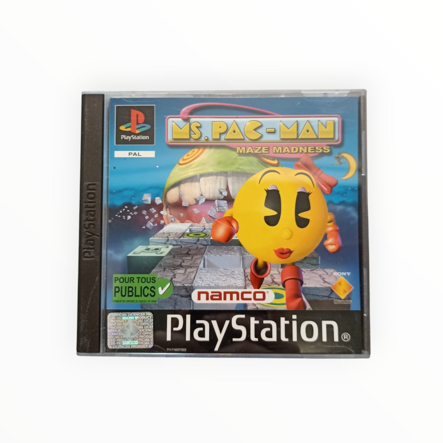 MS PACMAN MAZE MADNESS playstation 1 (PS1)