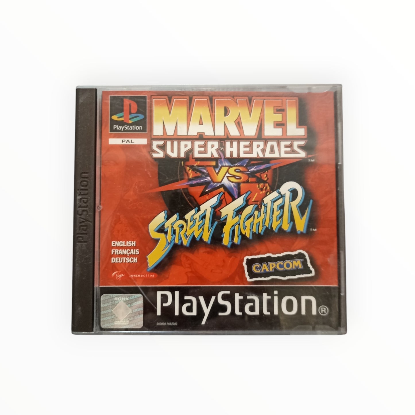 MARVEL SUPER HEROES VS STREET FIGHTER playstation 1 (PS1)