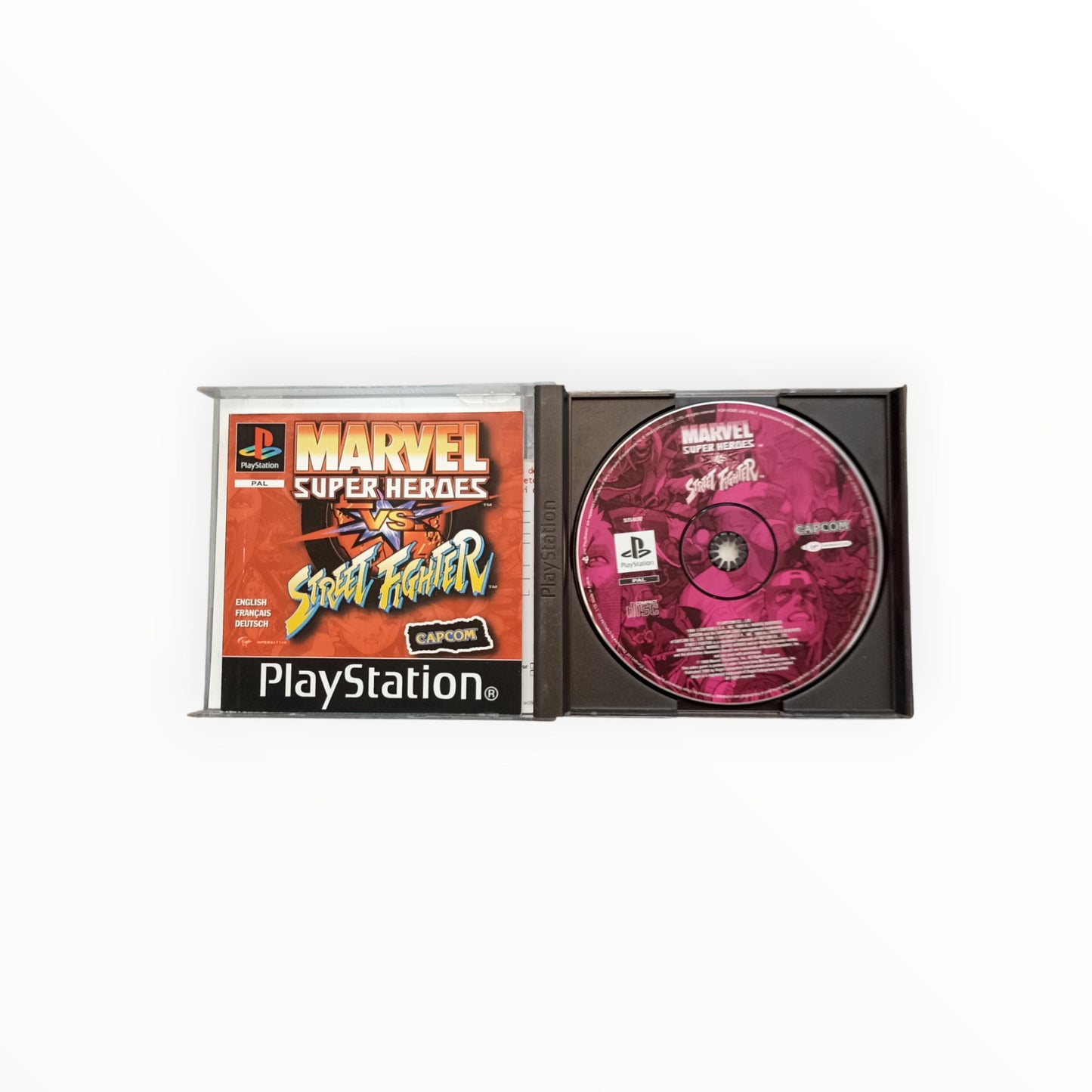 MARVEL SUPER HEROES VS STREET FIGHTER playstation 1 (PS1)