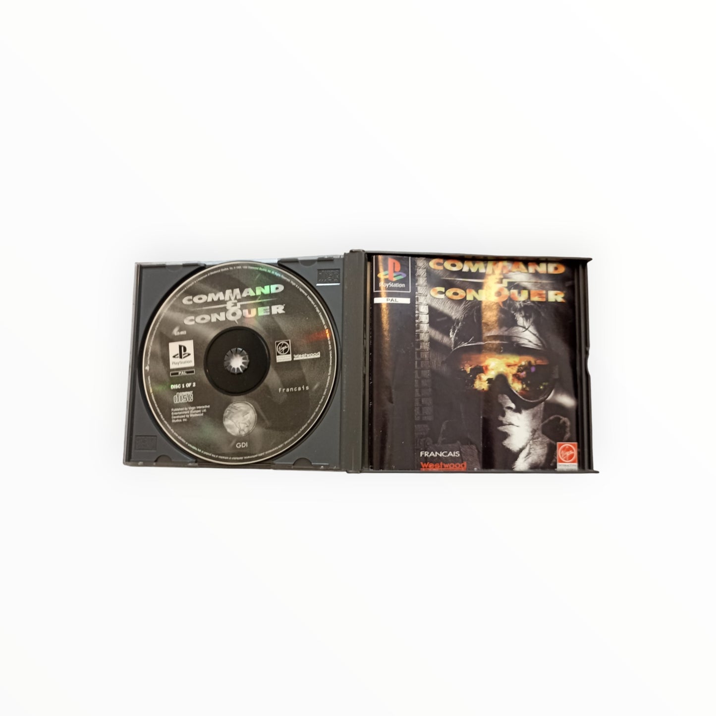 COMMAND & CONQUER playstation 1 (PS1)