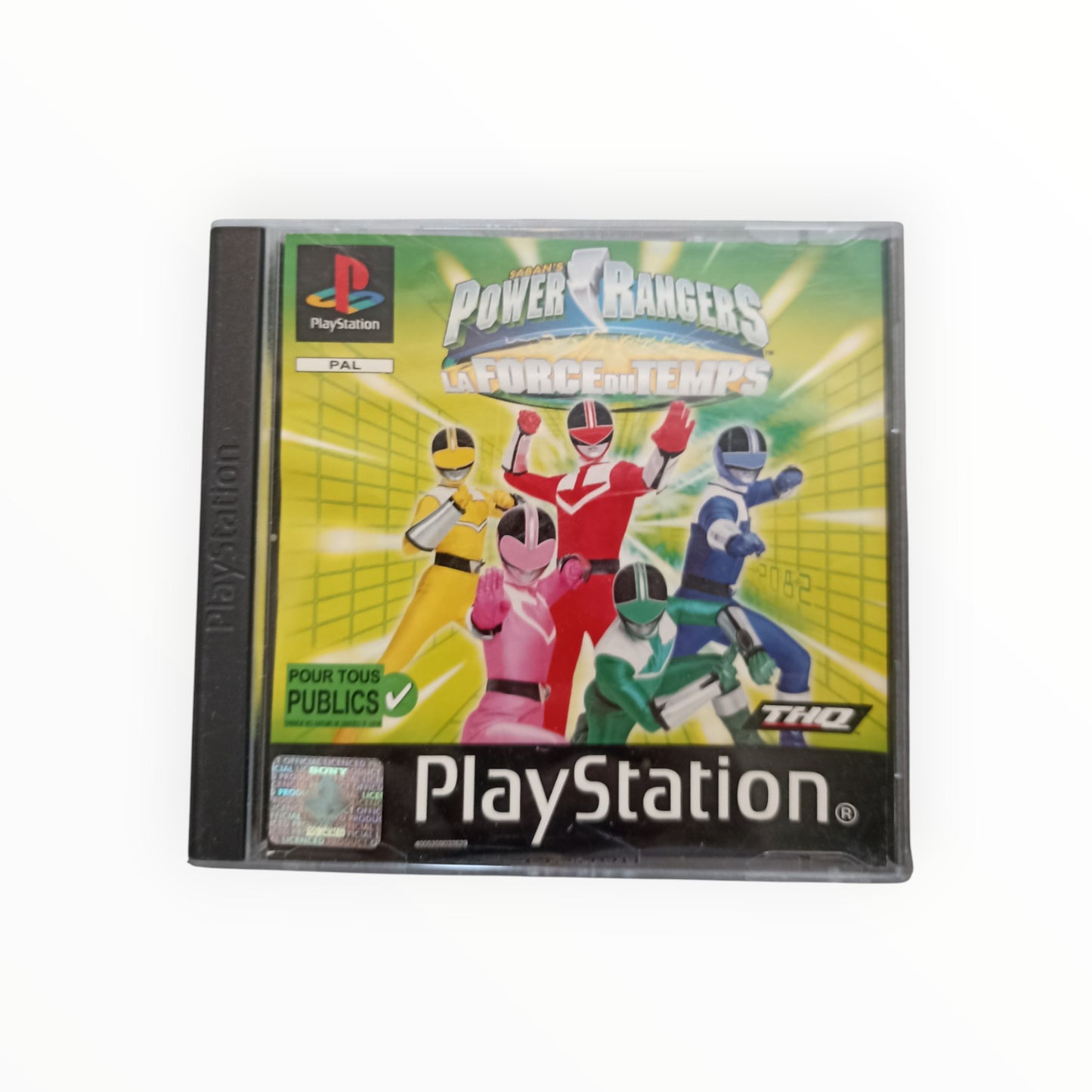 POWER RANGERS LA FORCE DU TEMPS playstation 1 (PS1)