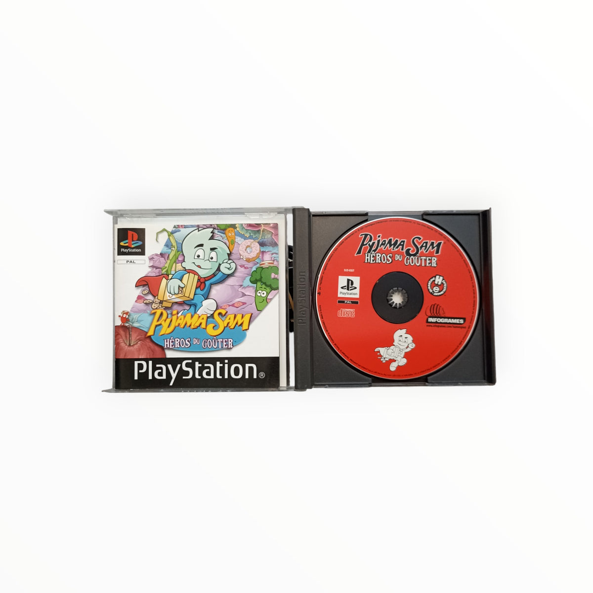 PYJAMA SAM HEROS DU GOÛTER playstation 1 (PS1)