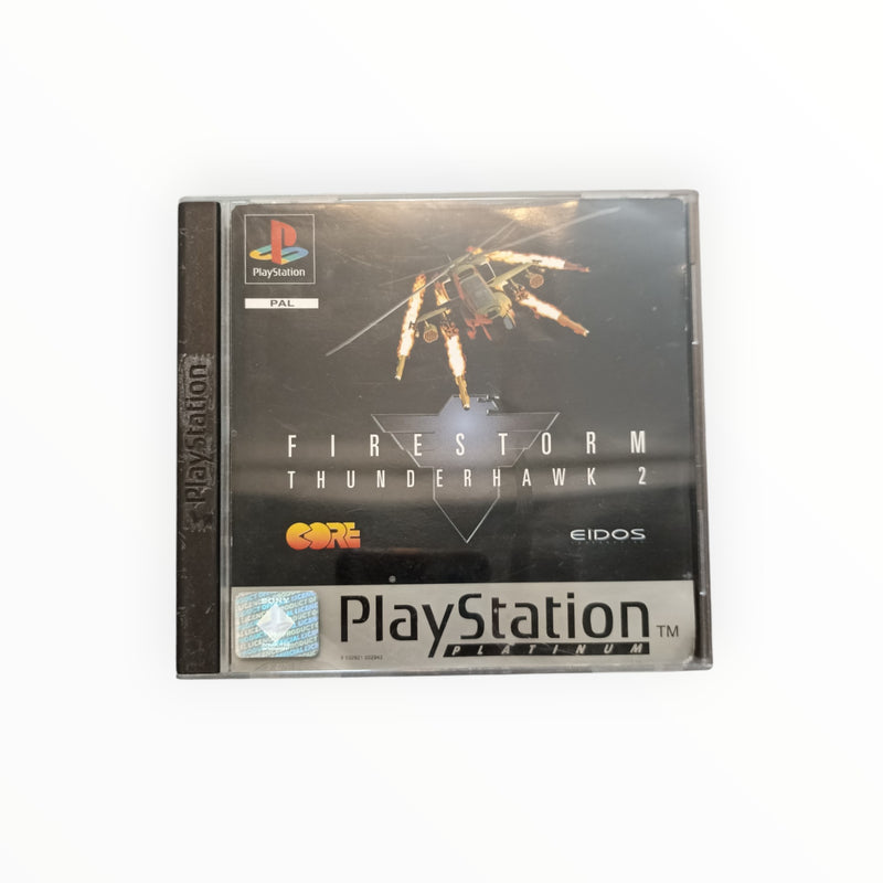 FIRESTORM THUNDERHAWK 2 Platinum playstation 1 (PS1)