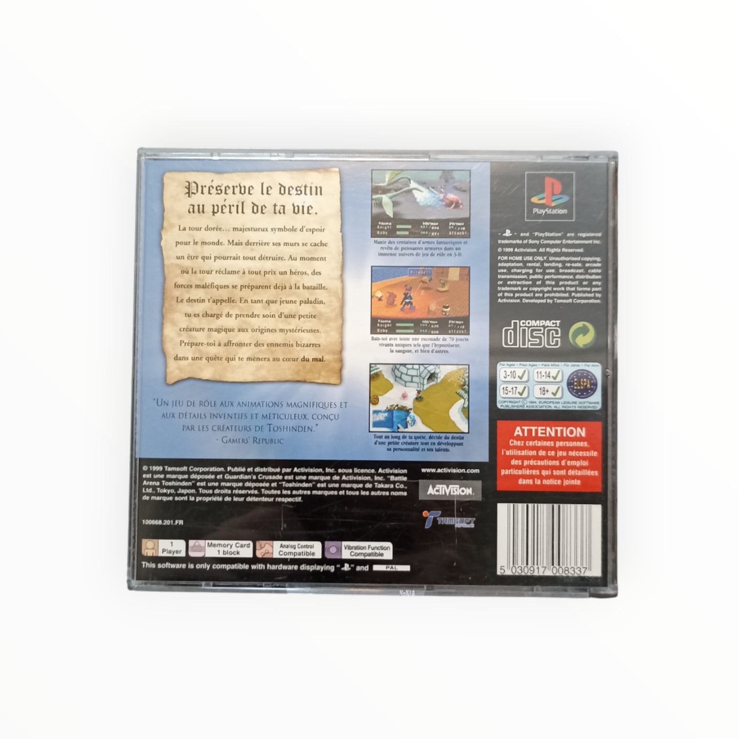 GUARDIAN’S CRUSADE playstation 1 (PS1)