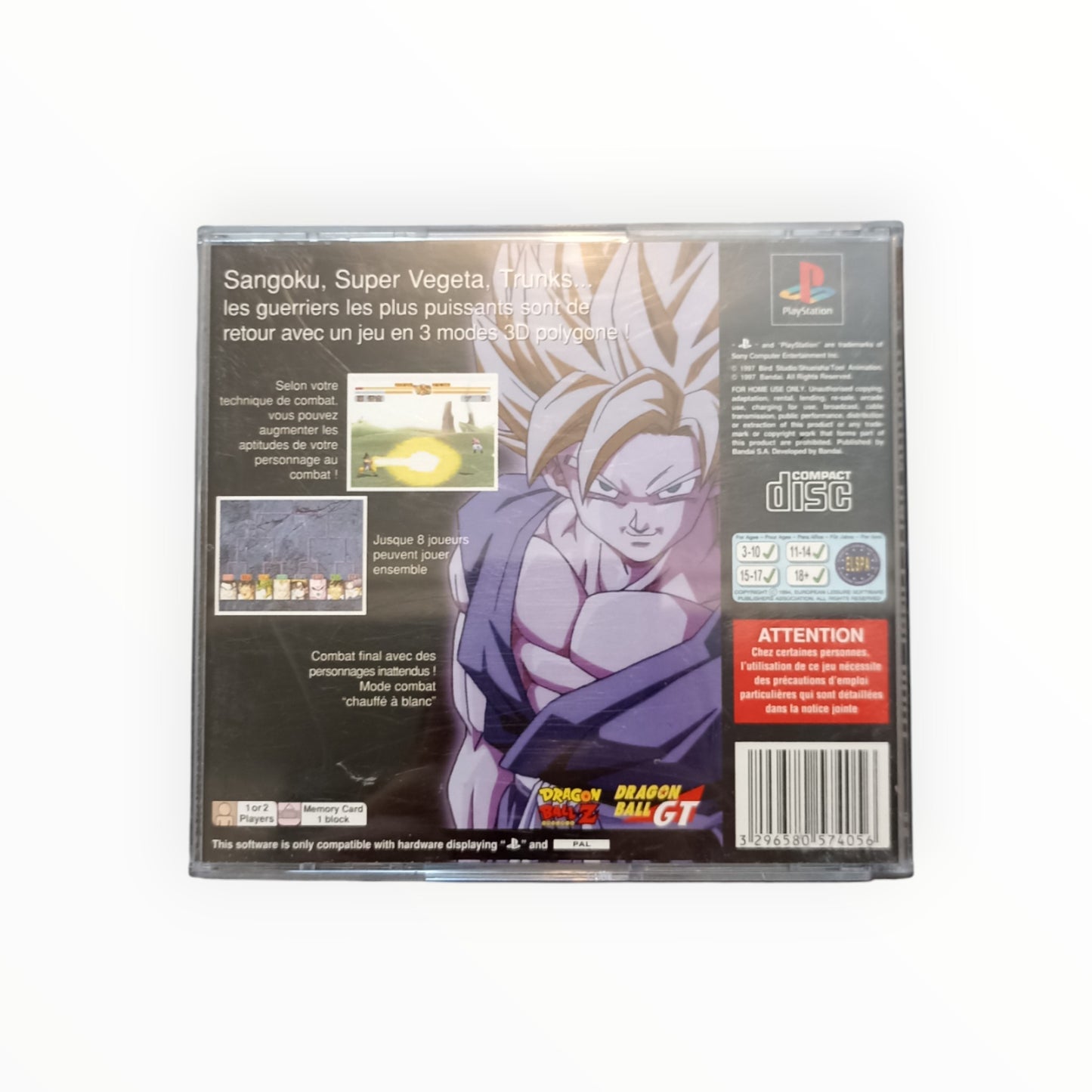 DRAGON BALL Z FINAL BOUT playstation 1 (PS1)