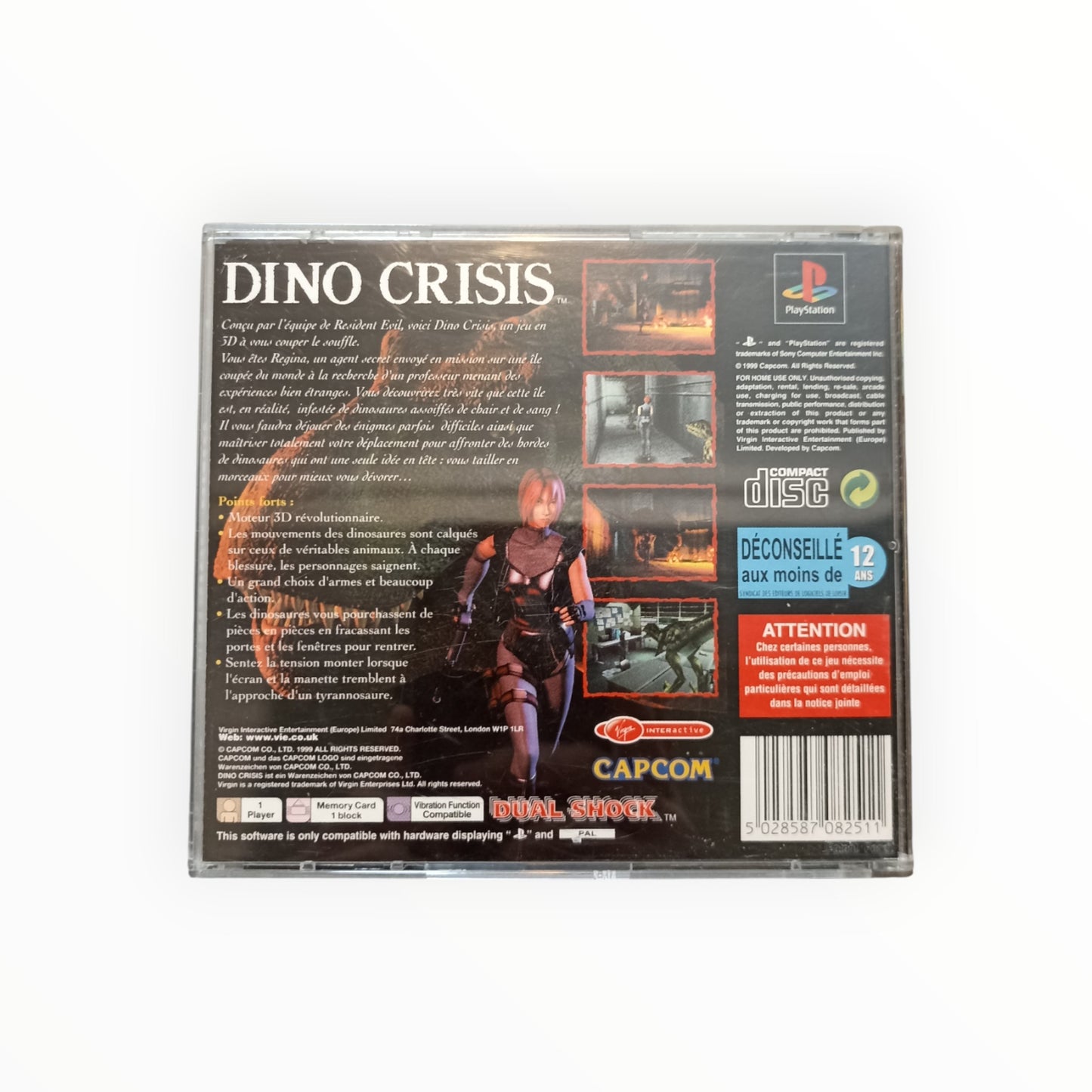 DINO CRISIS playstation 1 (PS1)