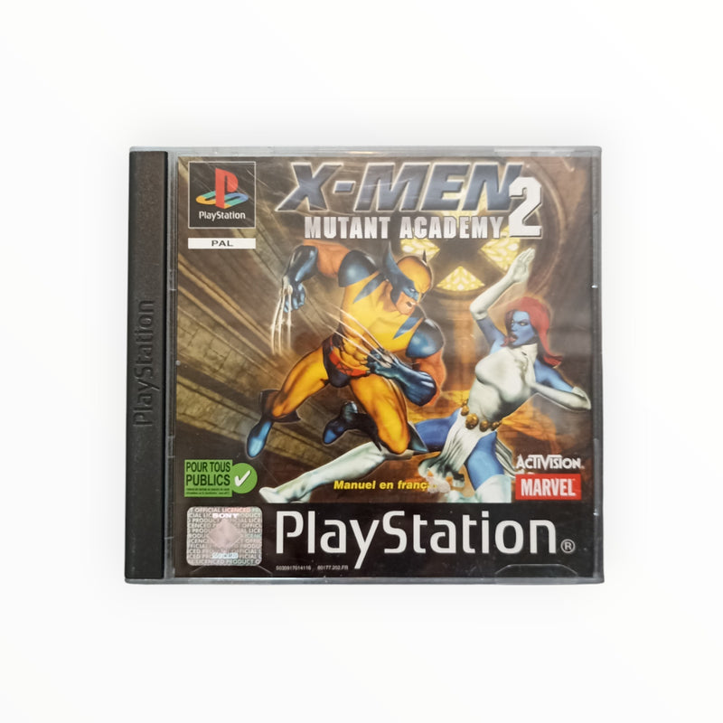 X-MEN MUTANT ACADEMY 2 playstation 1 (PS1)