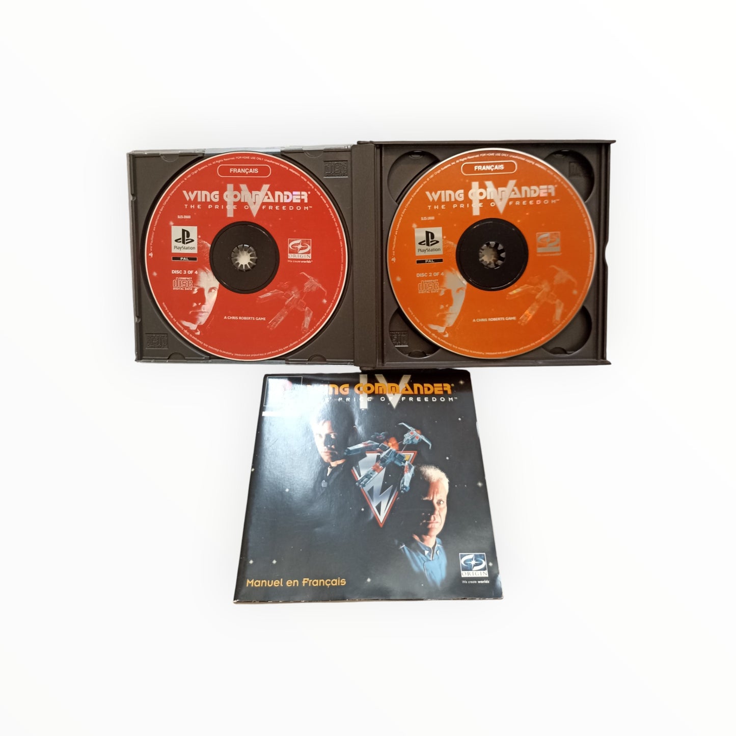 WING COMMANDER IV playstation 1 (PS1)
