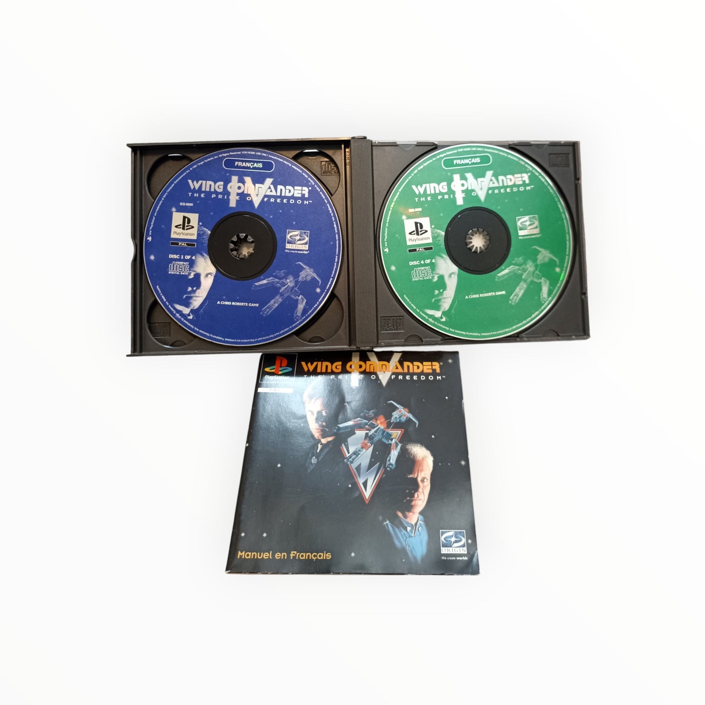 WING COMMANDER IV playstation 1 (PS1)