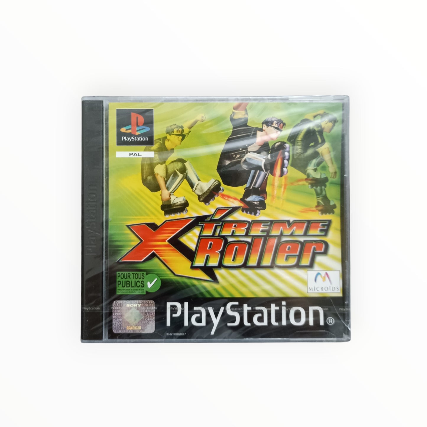X’TREME ROLLER playstation 1 (PS1) neuf sous blister