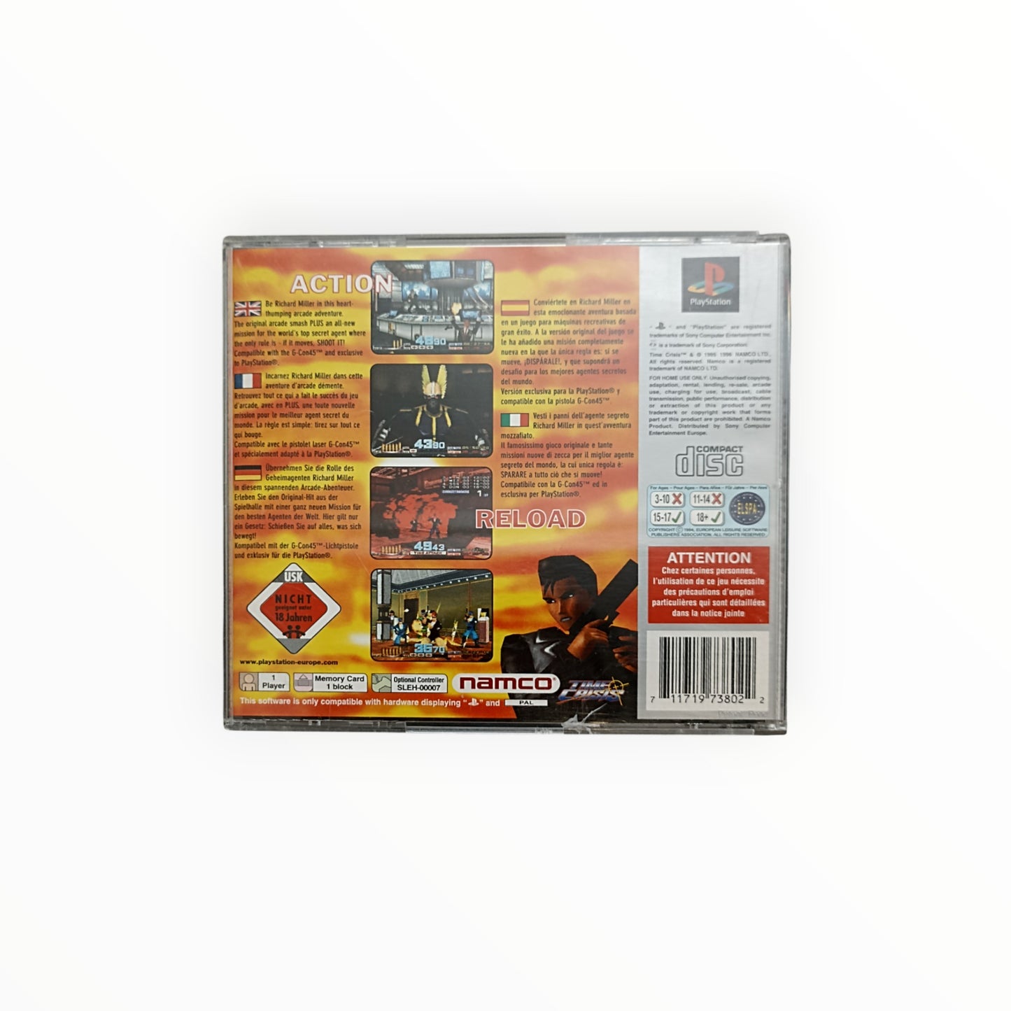 TIME CRISIS playstation 1 (PS1)