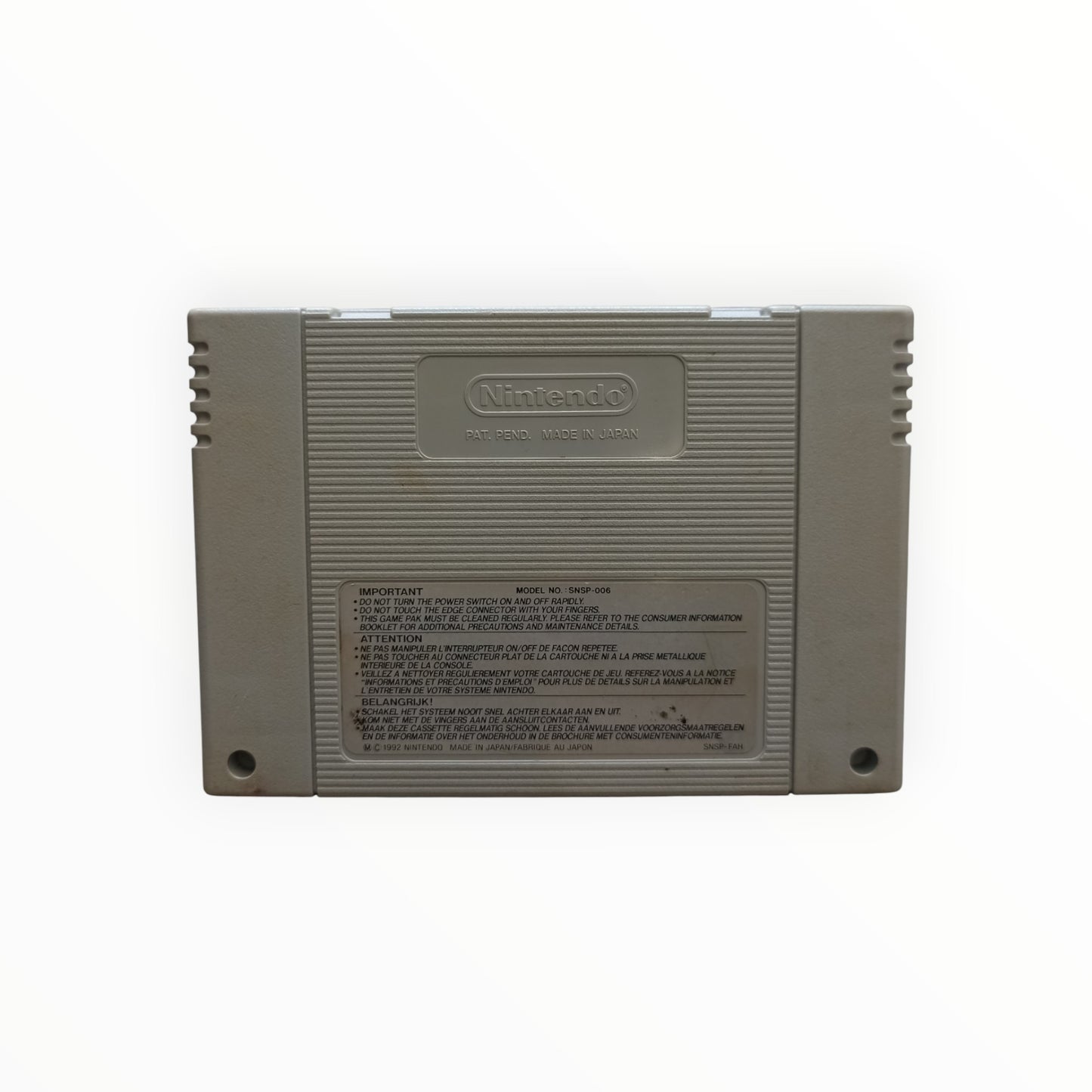 Super double dragon super nintendo (SNES)