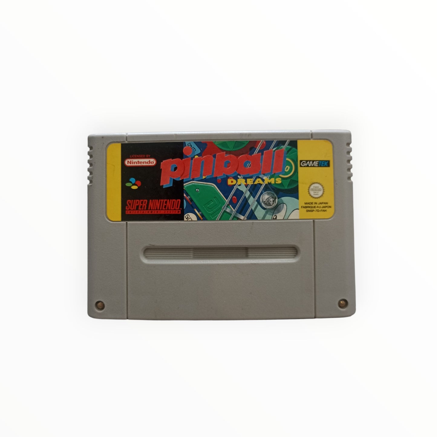 Pinball Dreams super nintendo (SNES)