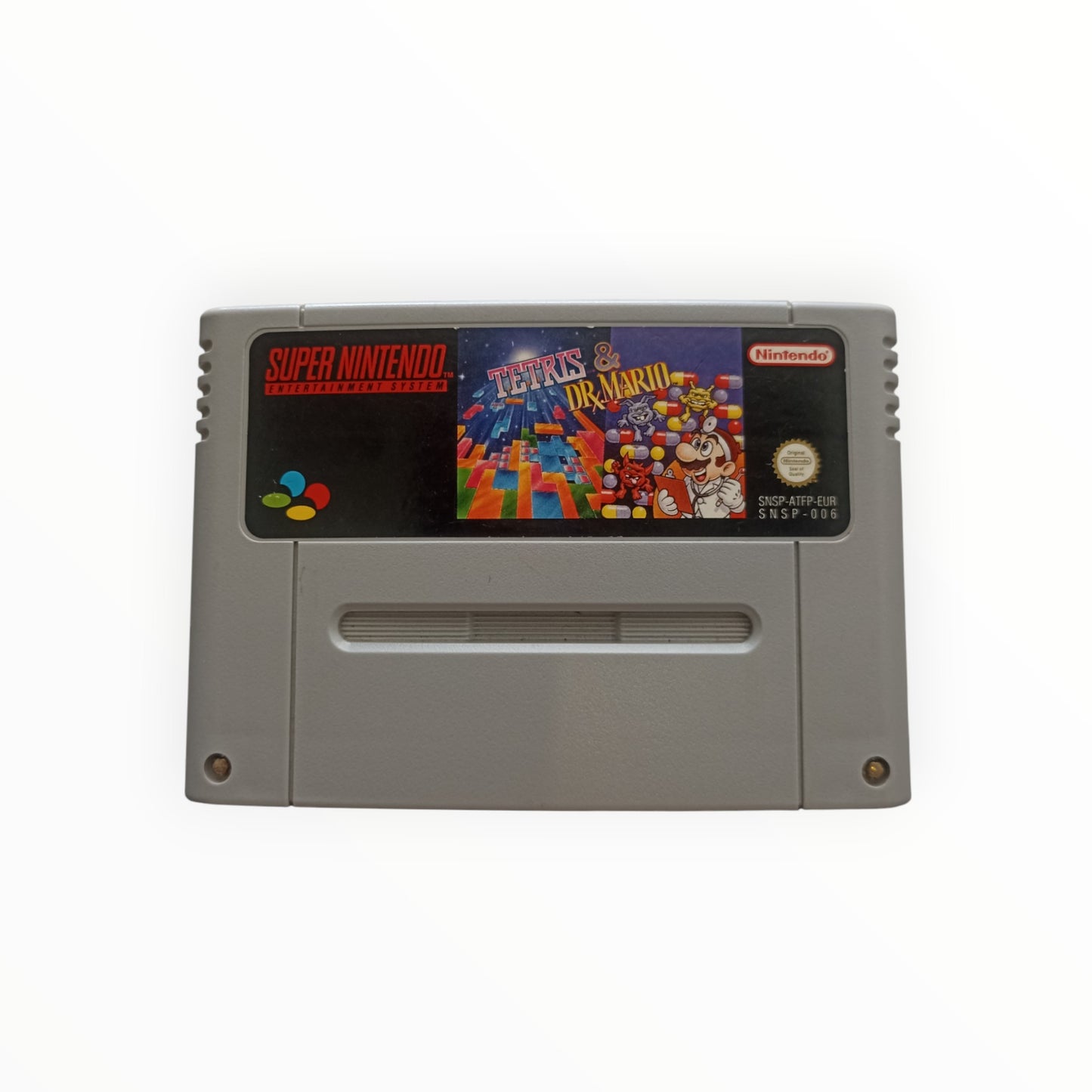 Tetris et DR Mario super nintendo (SNES)