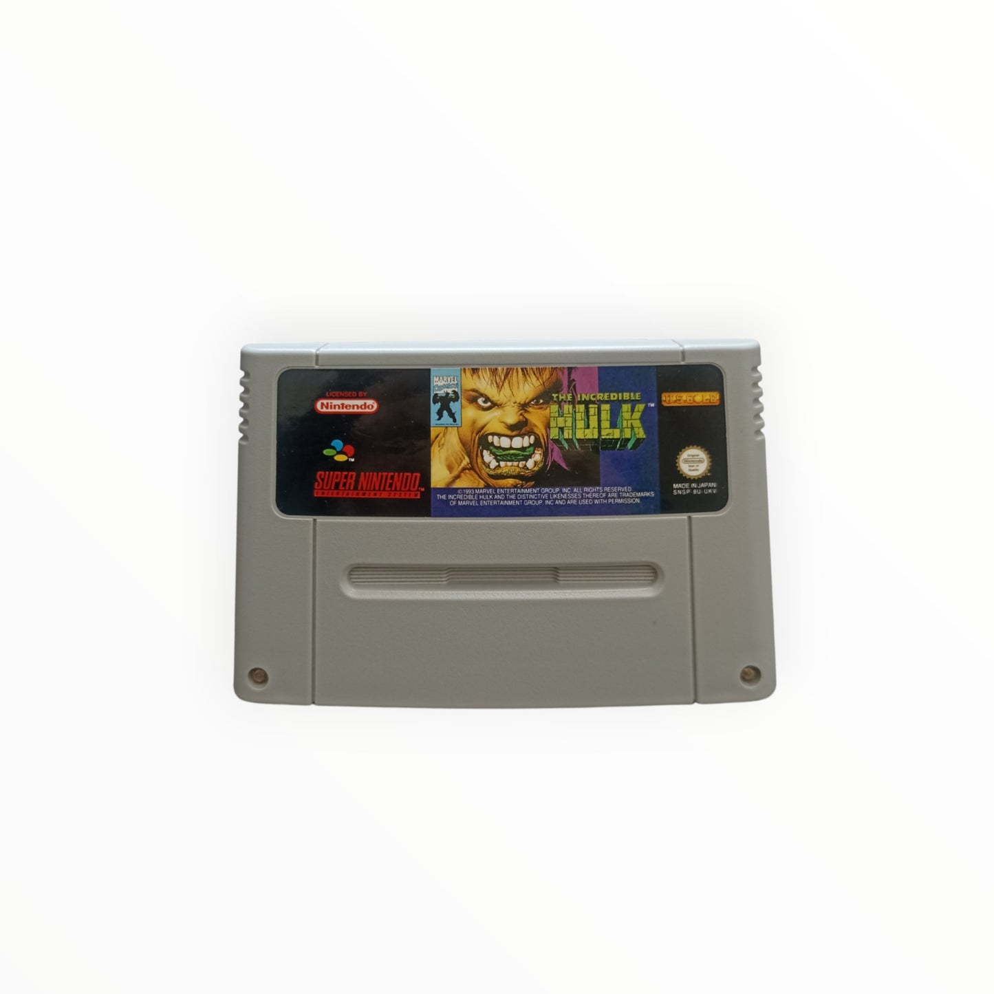 The incredible Hulk super nintendo (SNES)