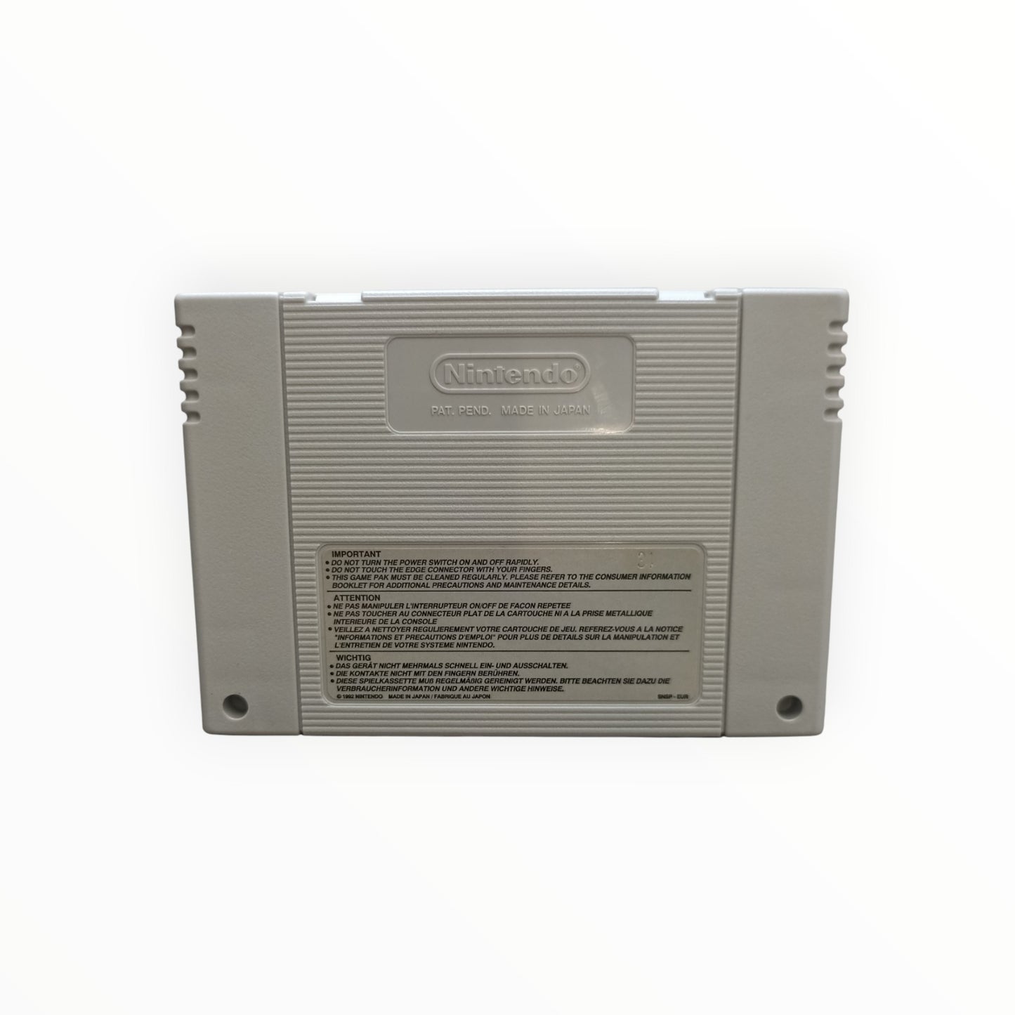 The incredible Hulk super nintendo (SNES)