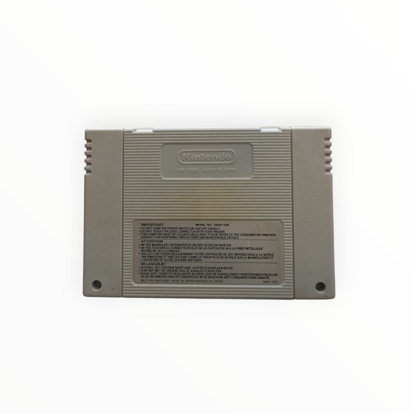 Robocop 3 super nintendo (SNES)