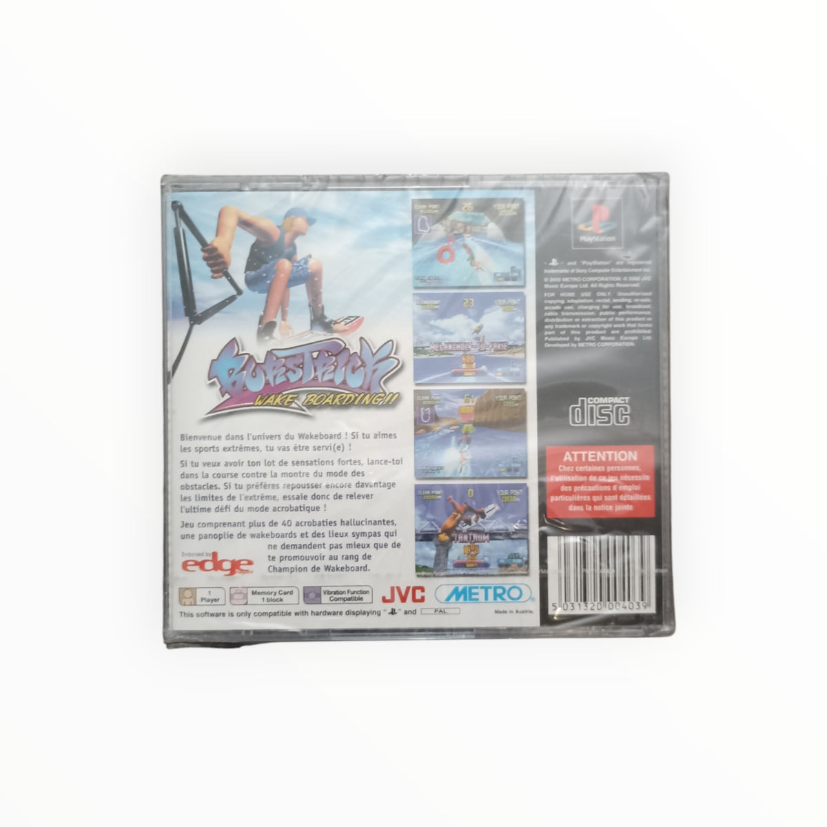 BURSTRICK playstation 1 (PS1) neuf sous blister